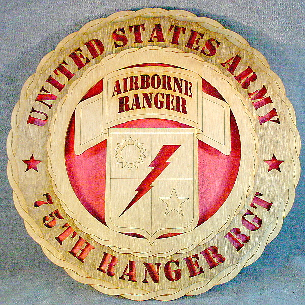 75th Ranger Rgt Wall Tribute